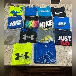 14 boys tee shirts size 6
